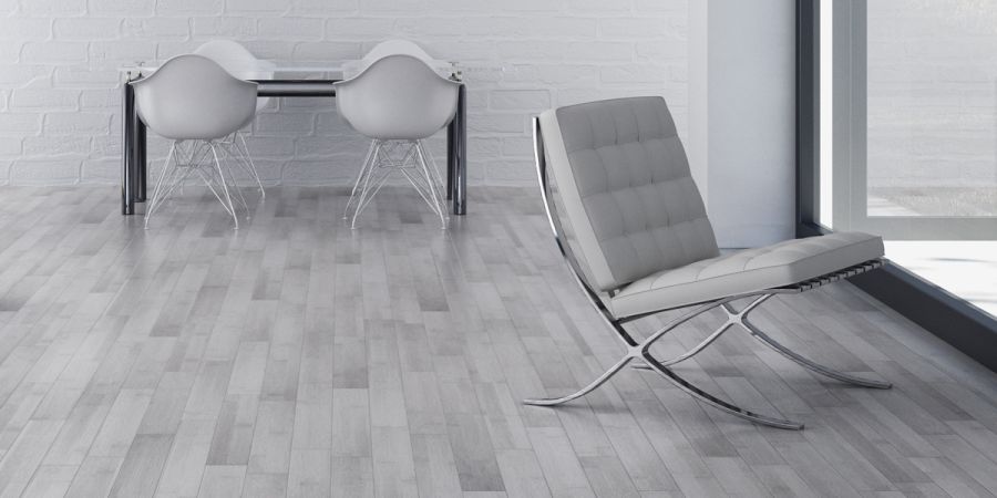 suelo laminado gris
