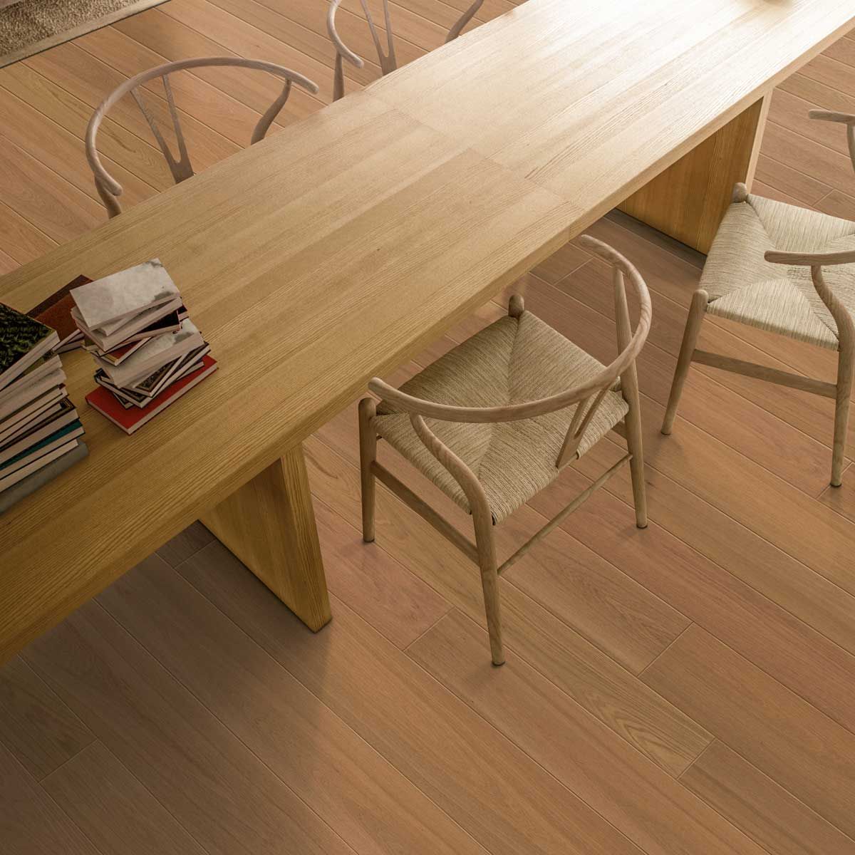 Parquet flotante madera natural