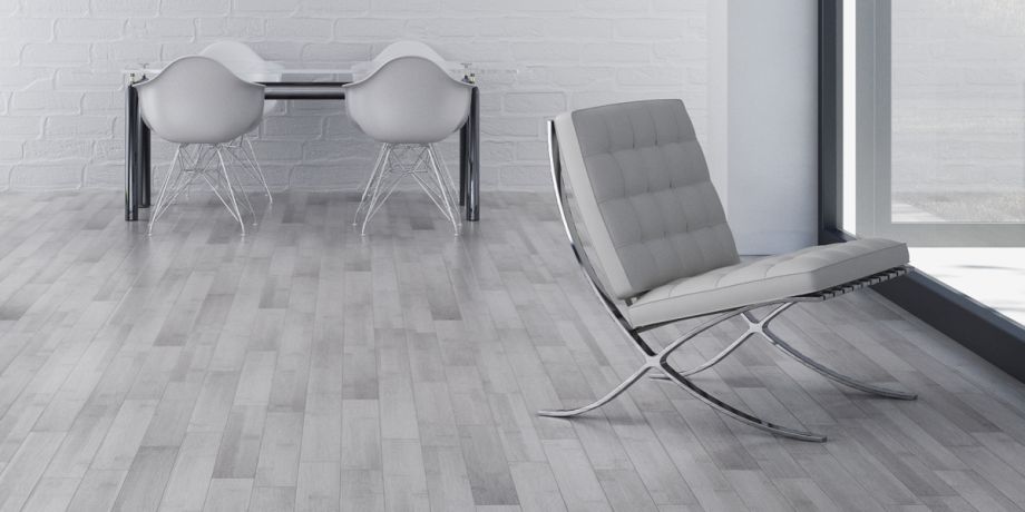 suelo laminado gris